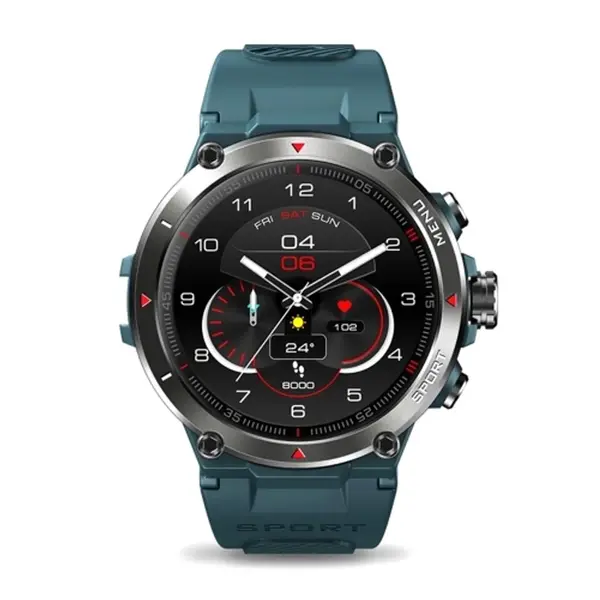 Zeblaze Stratos 2 AMOLED Smartwatch – Color: Blue – View 2